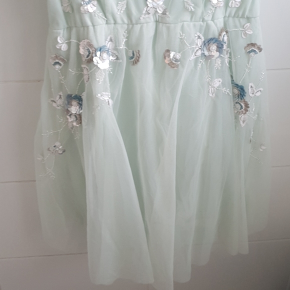 NEW Maternity sequined tulle dress - Picture 5 of 5